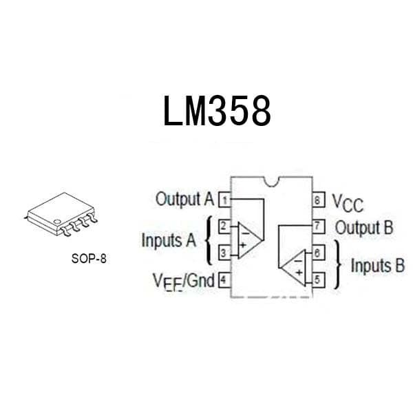 Схема LM358