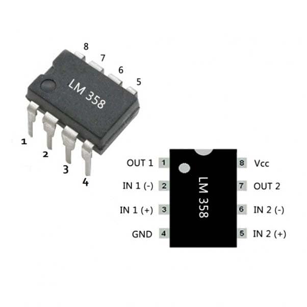 Характеристики LM358